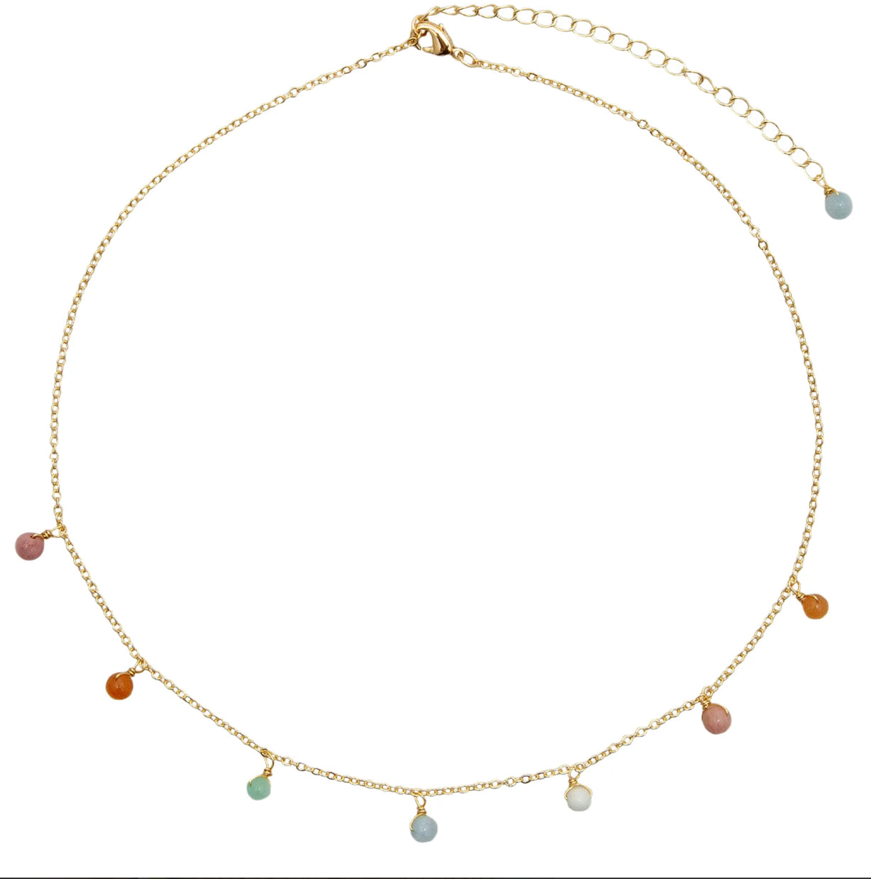 Balance + Inner Peace Dewdrop Necklace